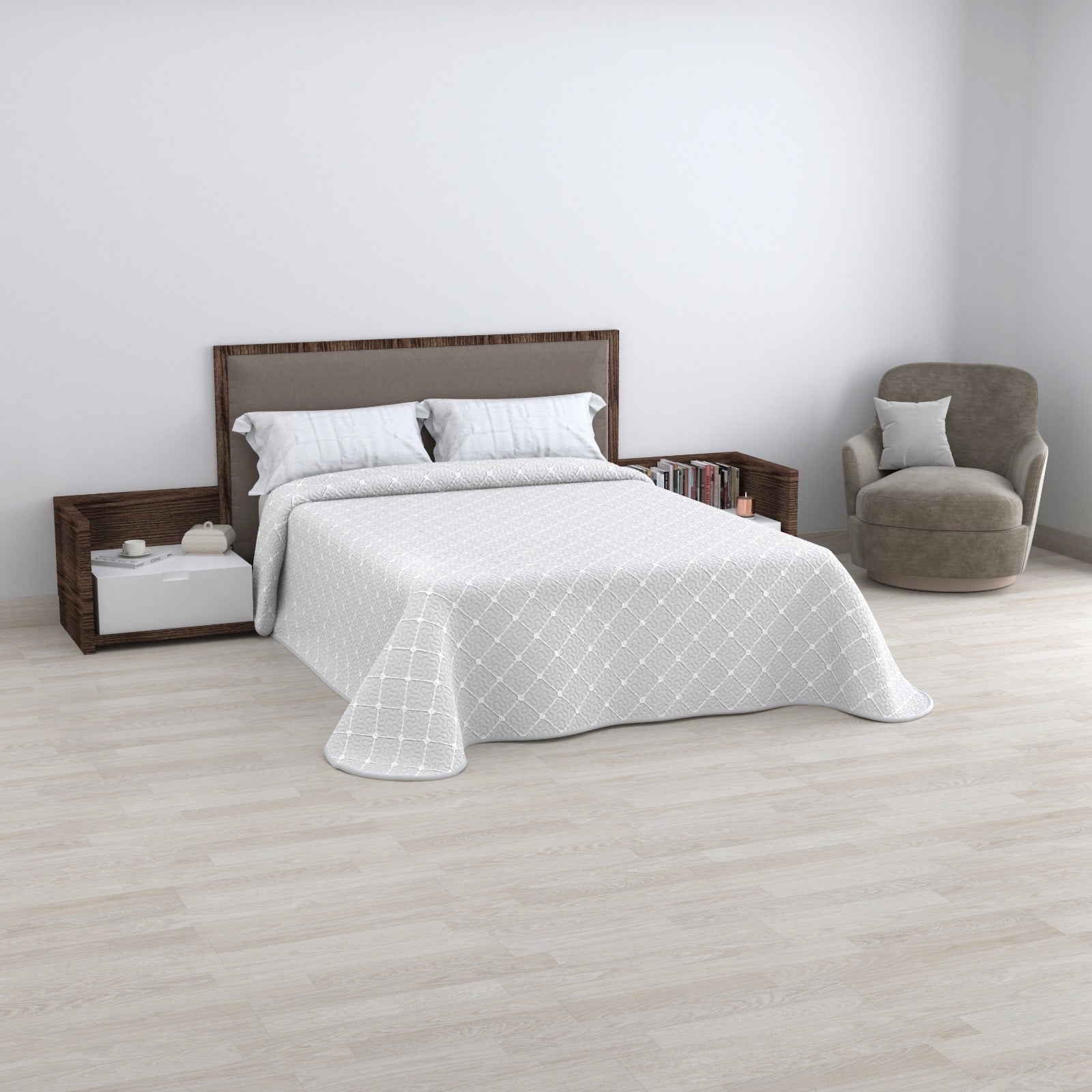 Colcha Bouti Termosellada Estampada Reversible