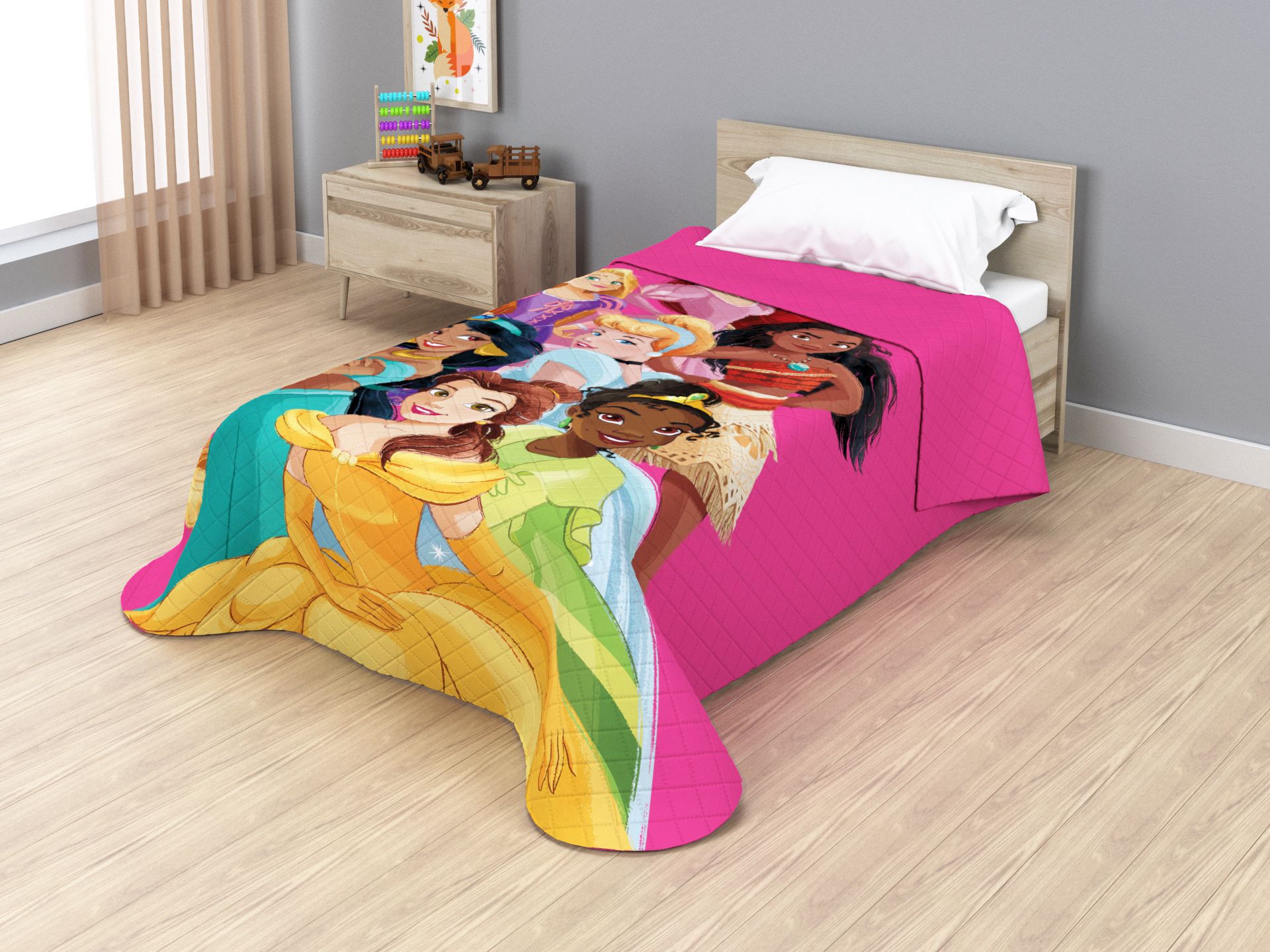 Colcha Bouti Disney Princesas Disney – Cama 90 y 105 cm