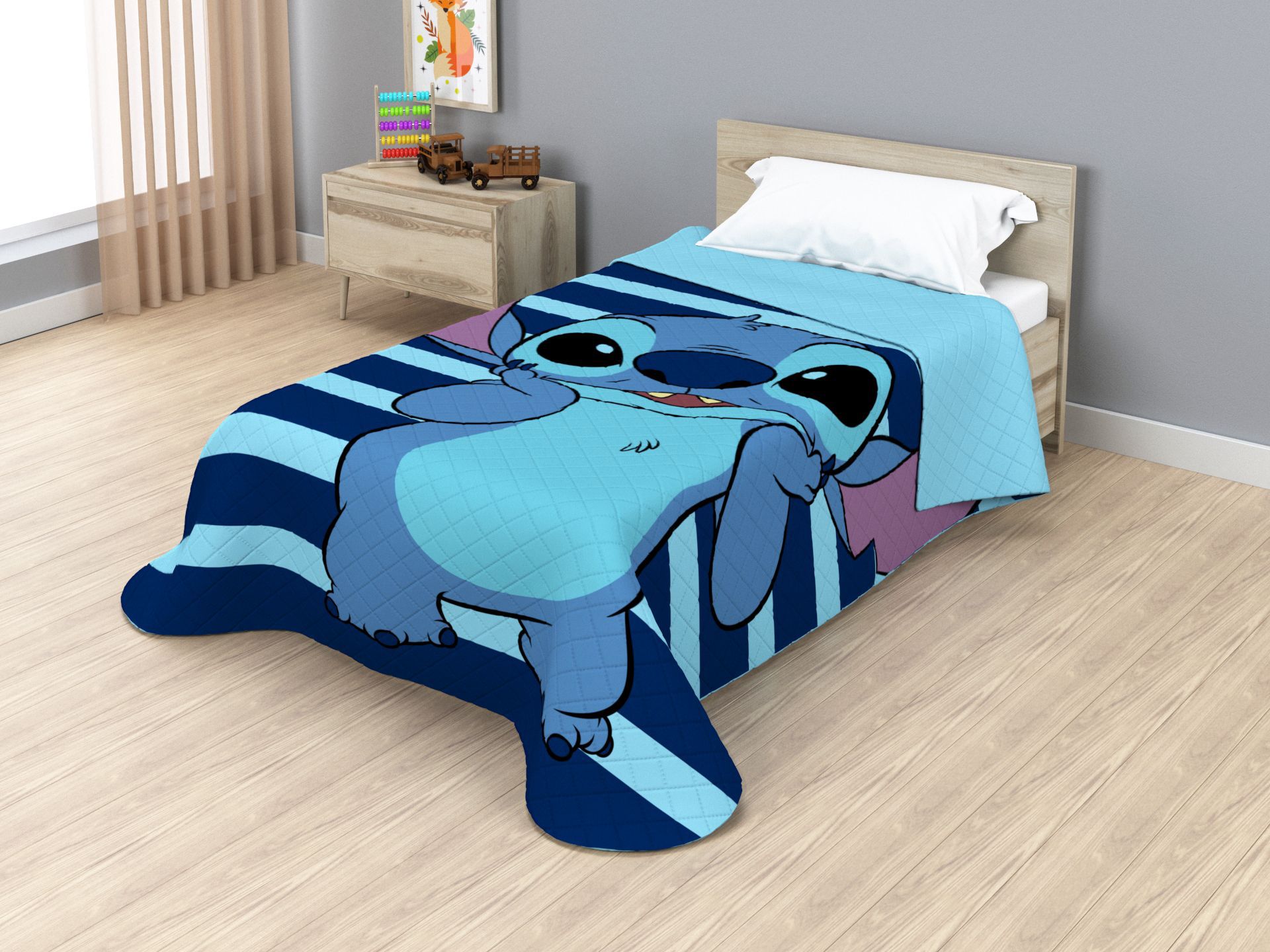Colcha Bouti Disney Stitch – Cama 90 y 105 cm
