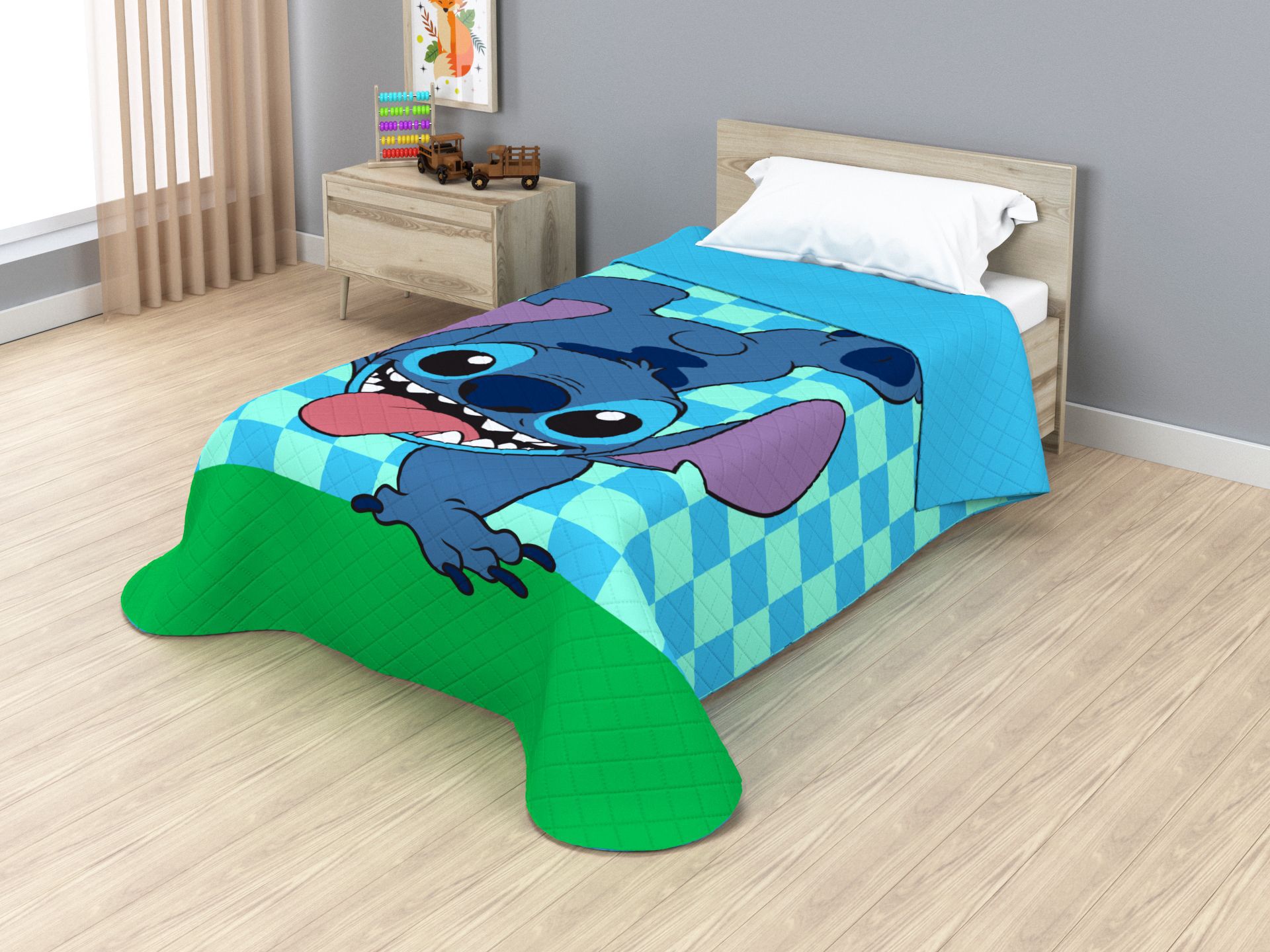 Colcha Bouti Disney Stitch – Cama 90 y 105 cm