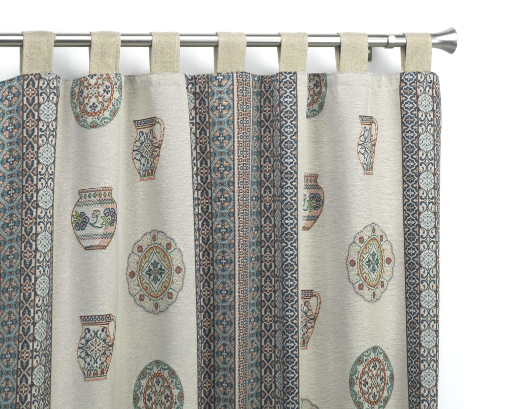 Cortina Alpujarra Confeccionada Medida 140x225 cm