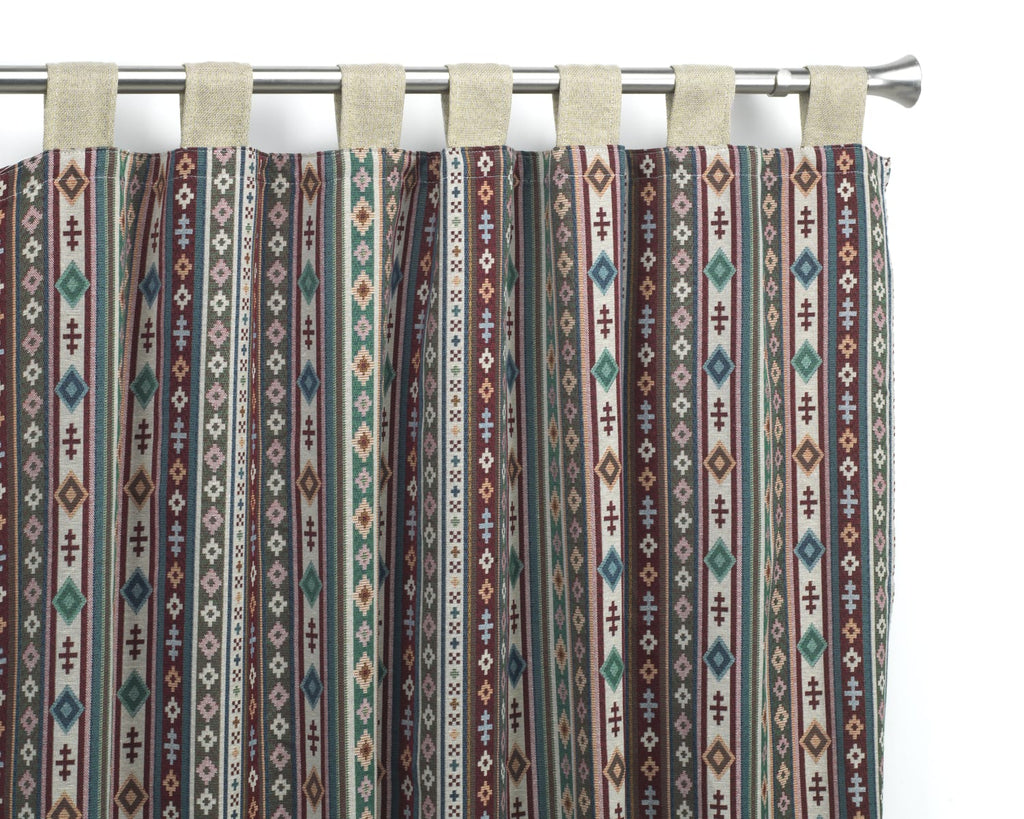 Cortina Alpujarra Confeccionada Medida 140x225 cm
