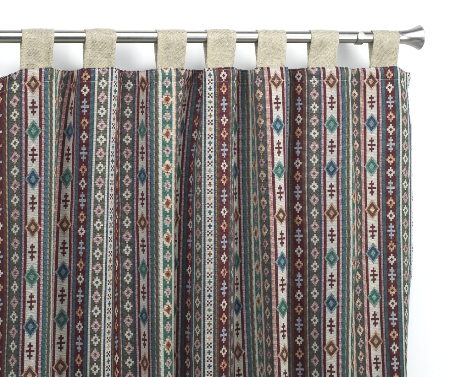 Cortina Alpujarra Confeccionada Medida 140x225 cm