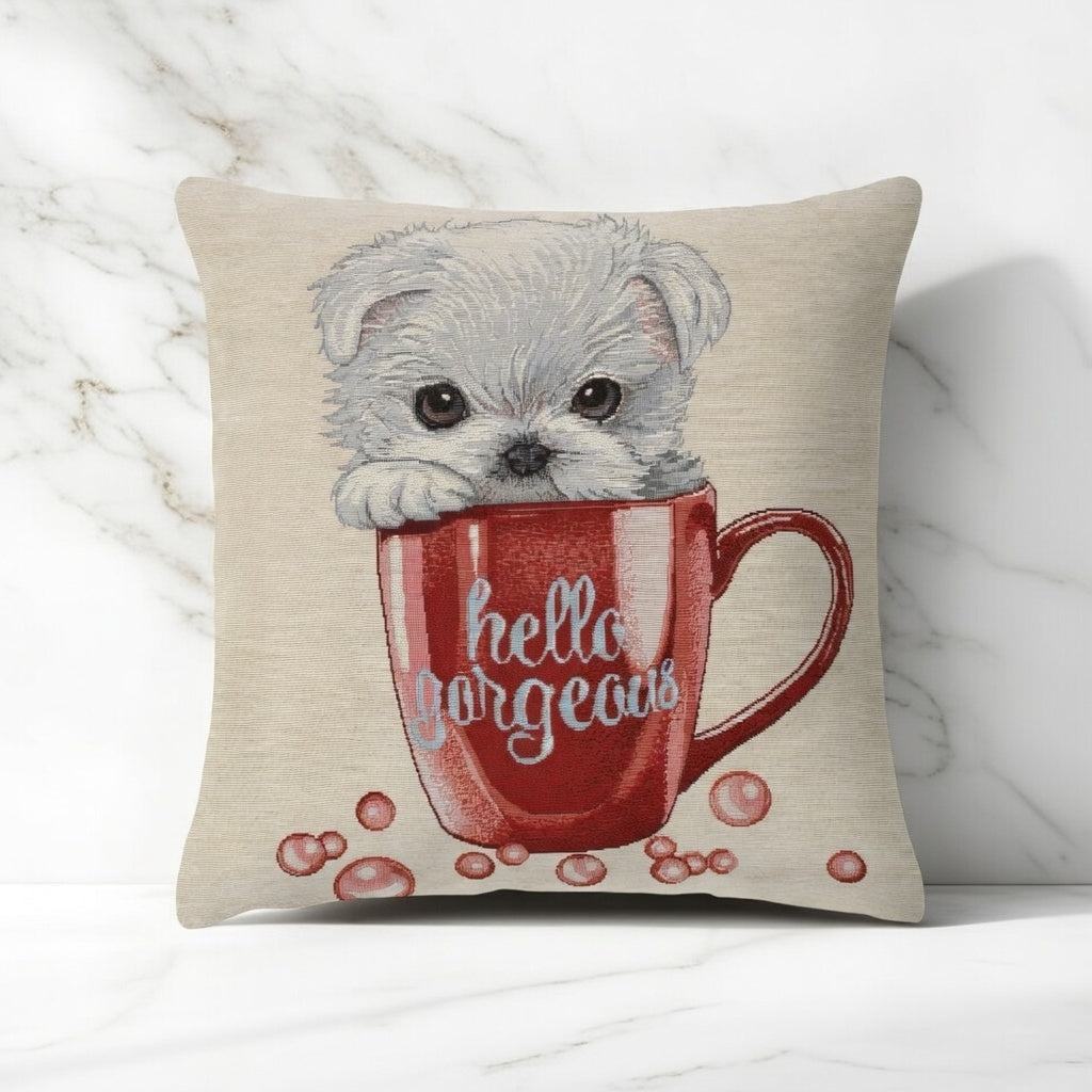 Pack de 2 Funda de cojín gobelino 45x45