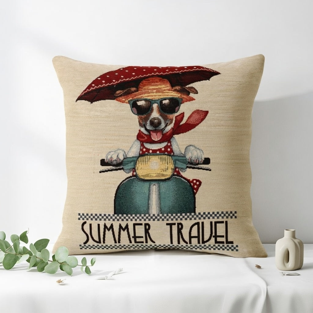 Pack de 2 Funda de cojín gobelino 45x45