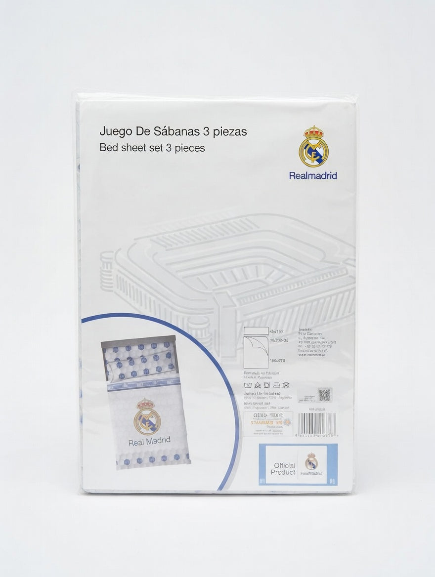 Juego de Sábanas Oficial del Real Madrid – Cama 90 cm