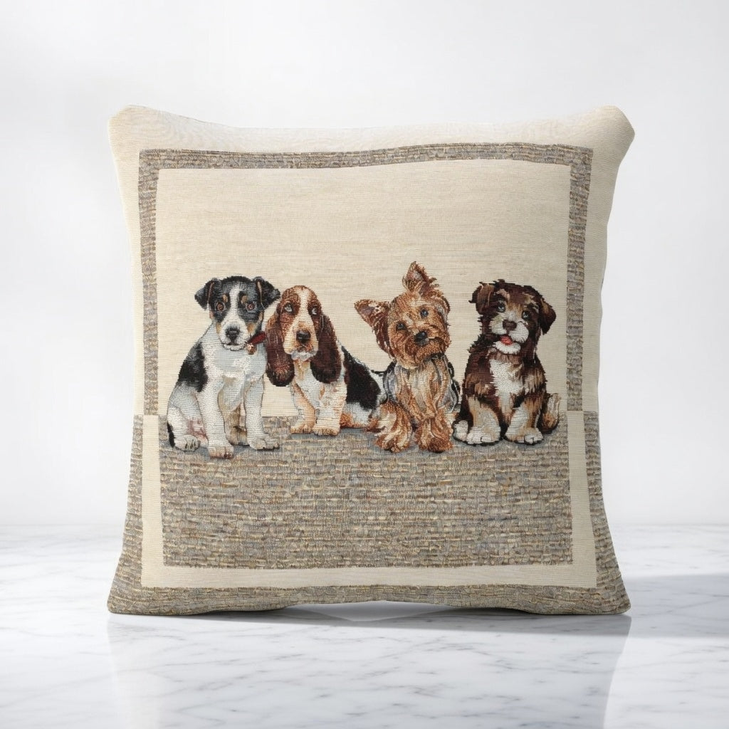 Pack de 2 Funda de cojín gobelino 45x45