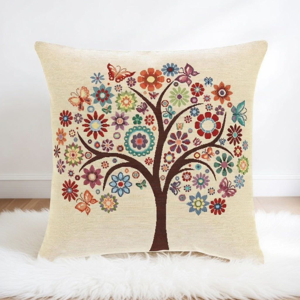 Pack de 2 Funda de cojín gobelino 45x45