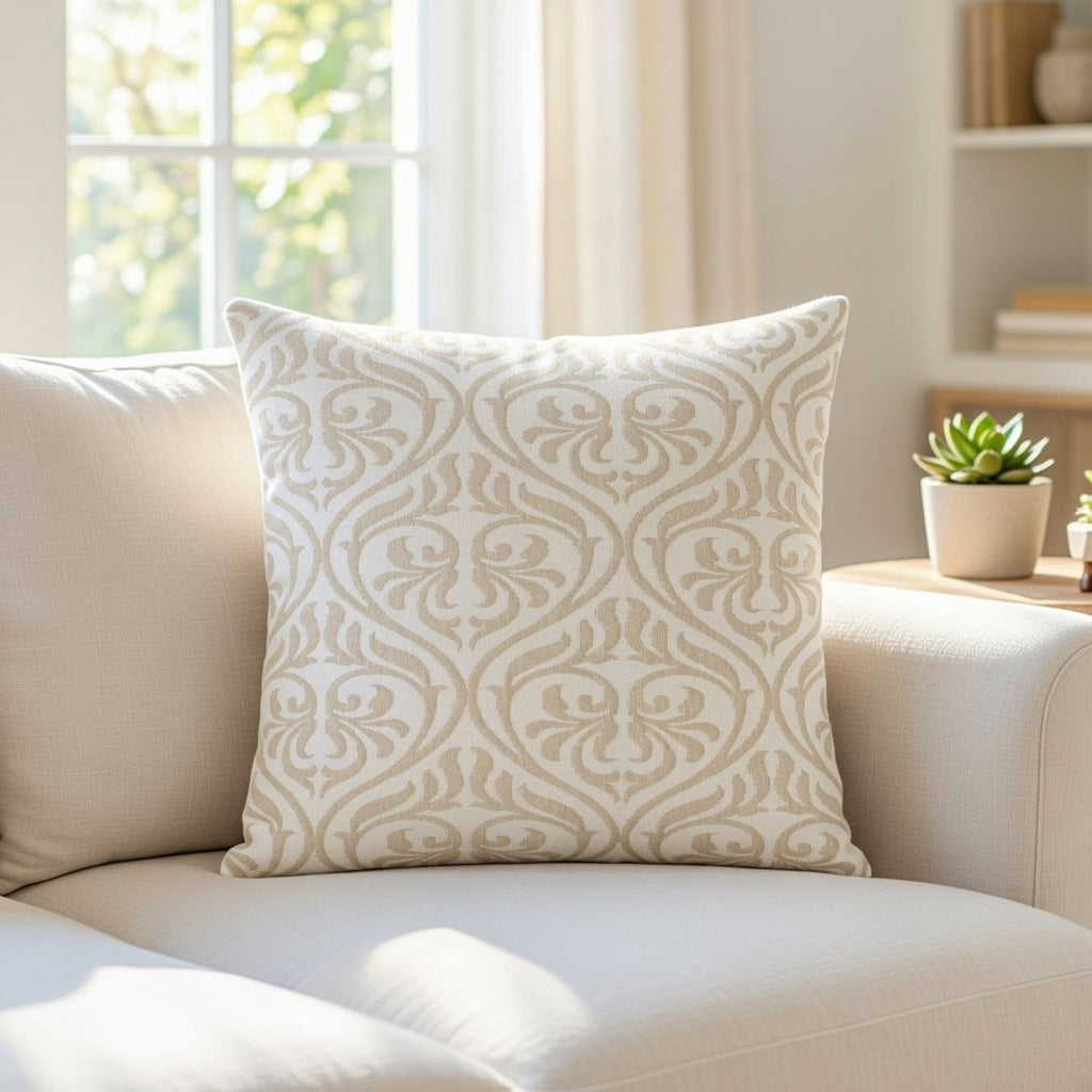 Pack de 2 Funda de cojín jacquard 45x45