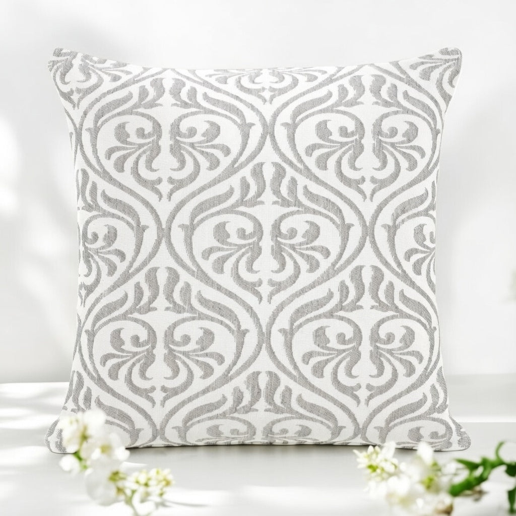 Pack de 2 Funda de cojín jacquard 45x45