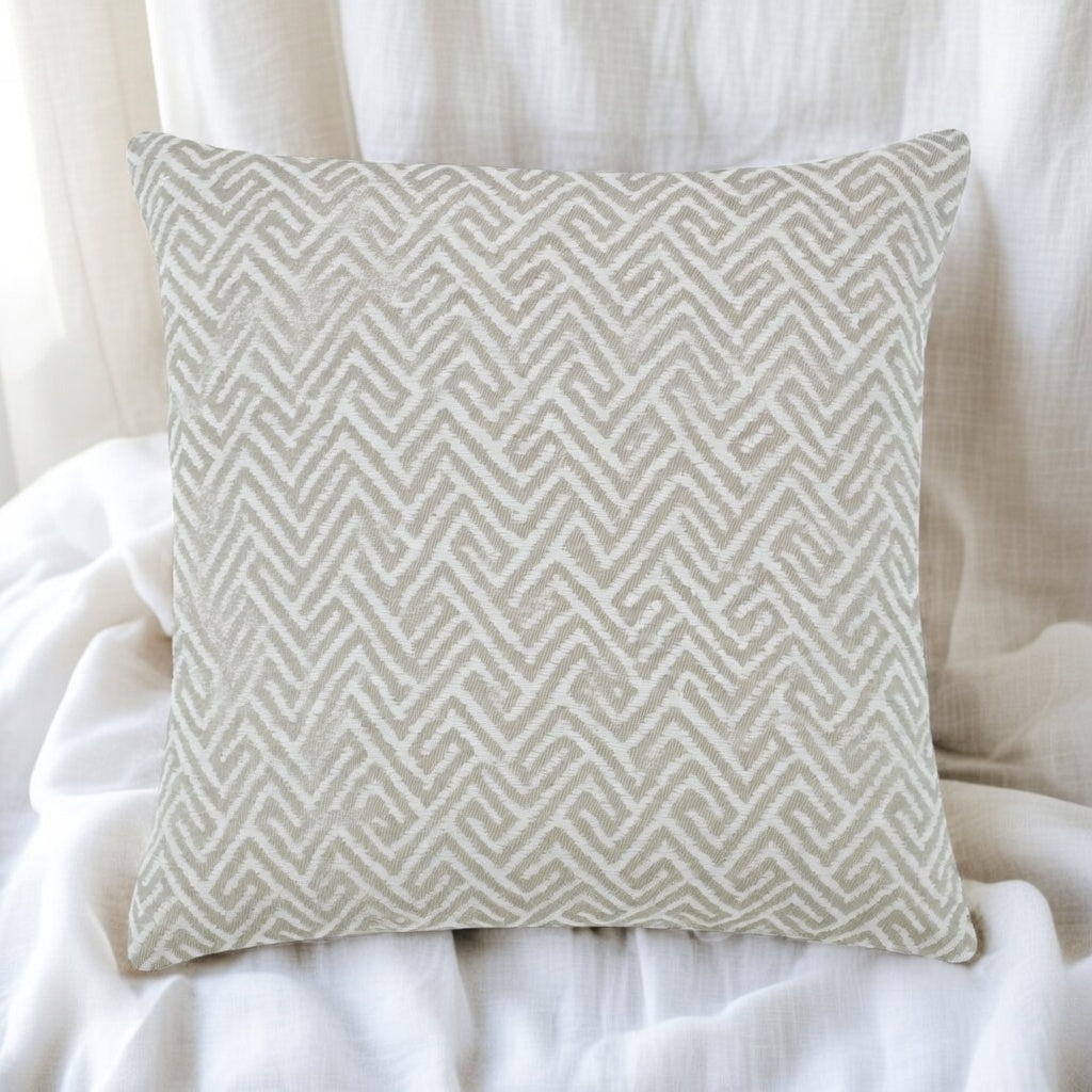 Pack de 2 Funda de cojín jacquard 45x45