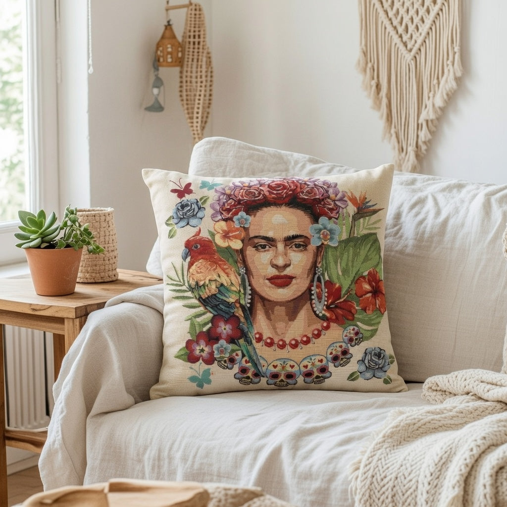 Pack de 2 Funda de cojín gobelino 45x45