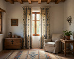 Cortina Alpujarra Confeccionada Medida 140x225 cm