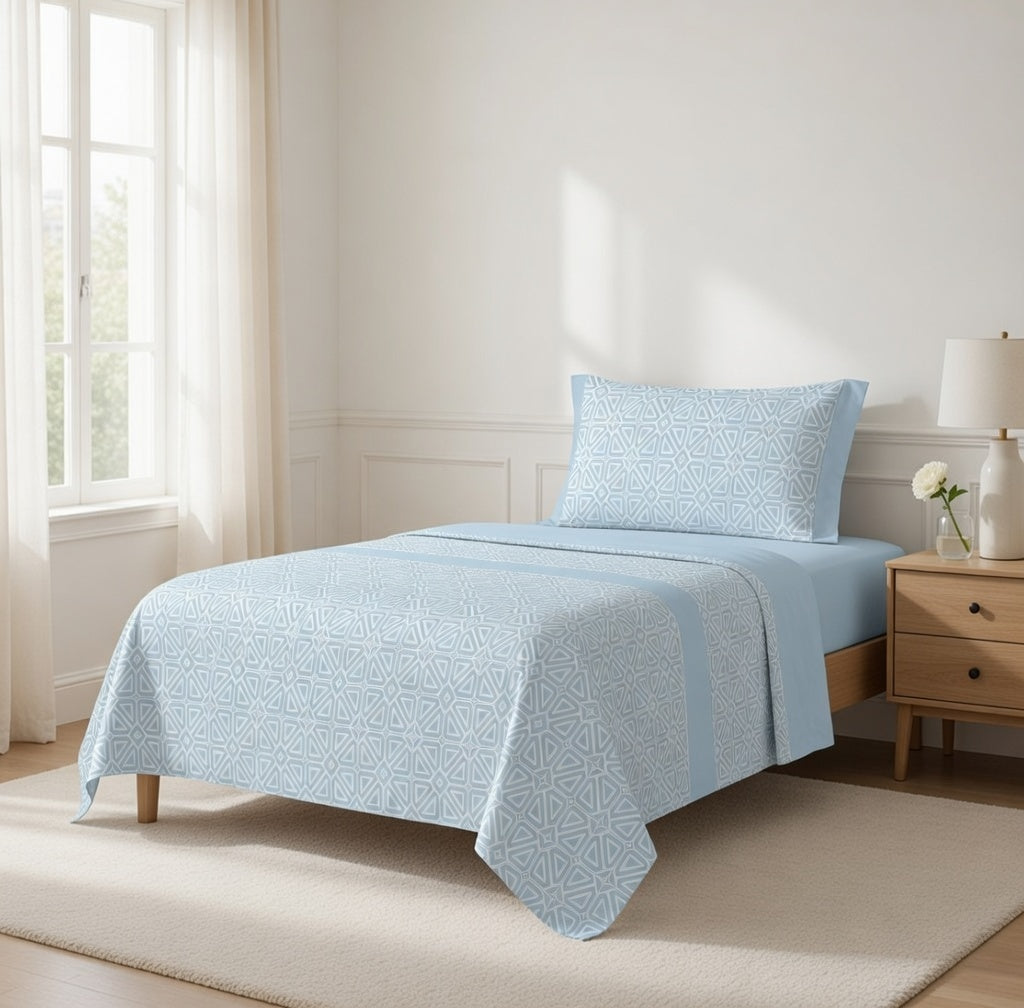 Juego de Sábanas Estampadas 50/50