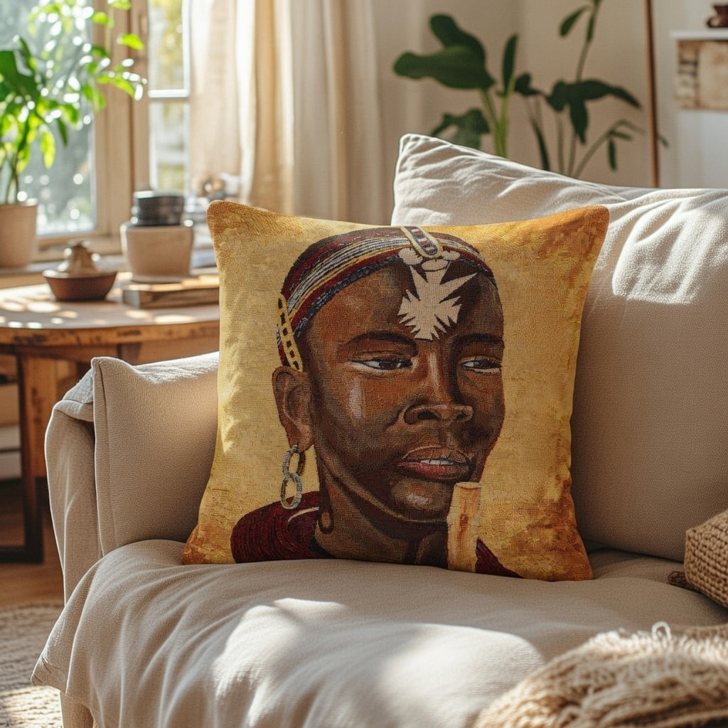 Pack de 2 Funda de cojín gobelino 45x45