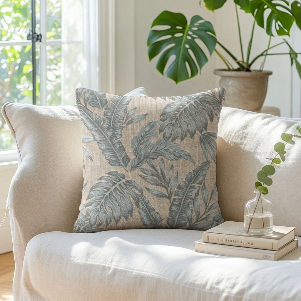 Pack de 2 Funda de cojín jacquard 45x45