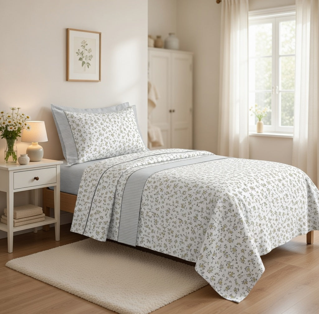 Juego de Sábanas Estampadas 50/50