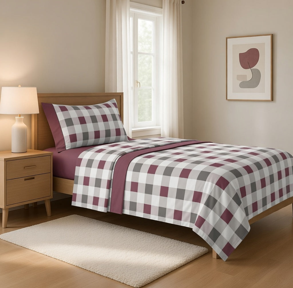 Juego de Sábanas Estampadas 50/50