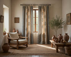 Cortina Alpujarra Confeccionada Medida 140x225 cm