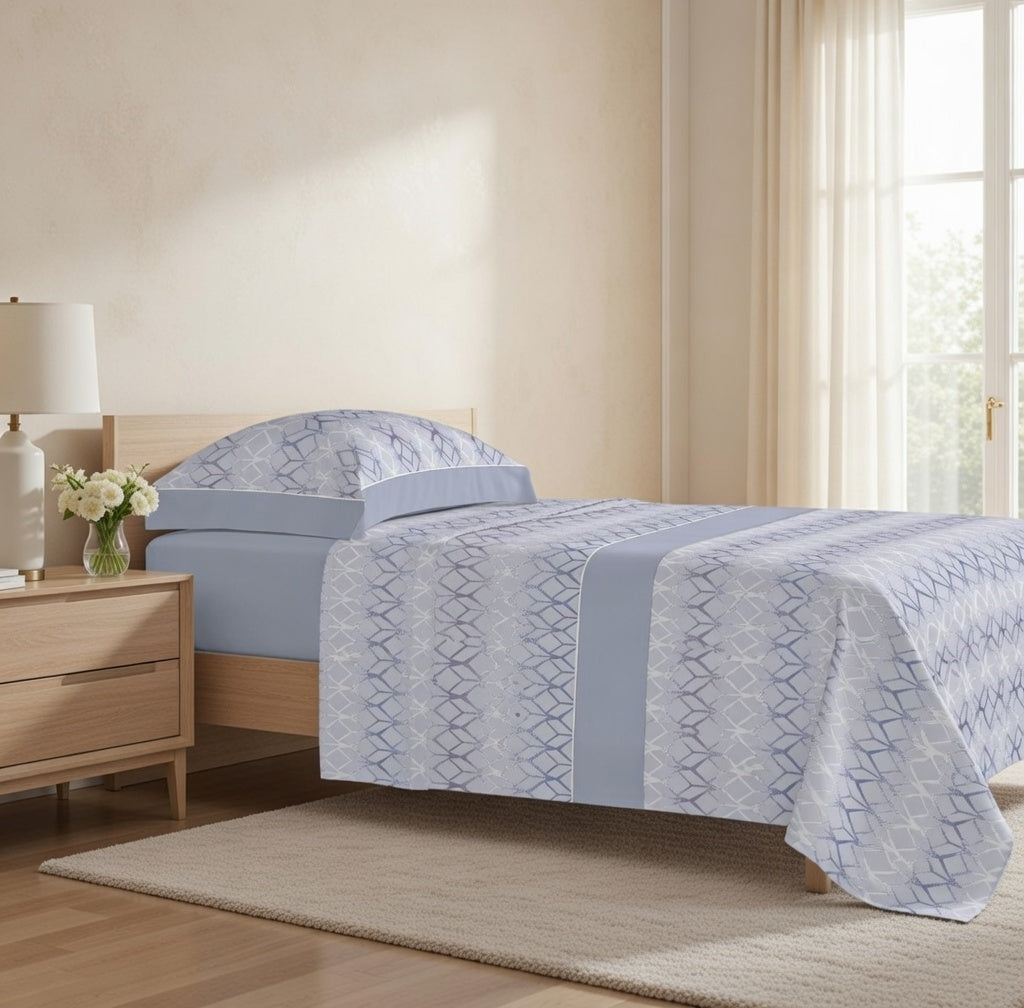 Juego de Sábanas Estampadas 50/50