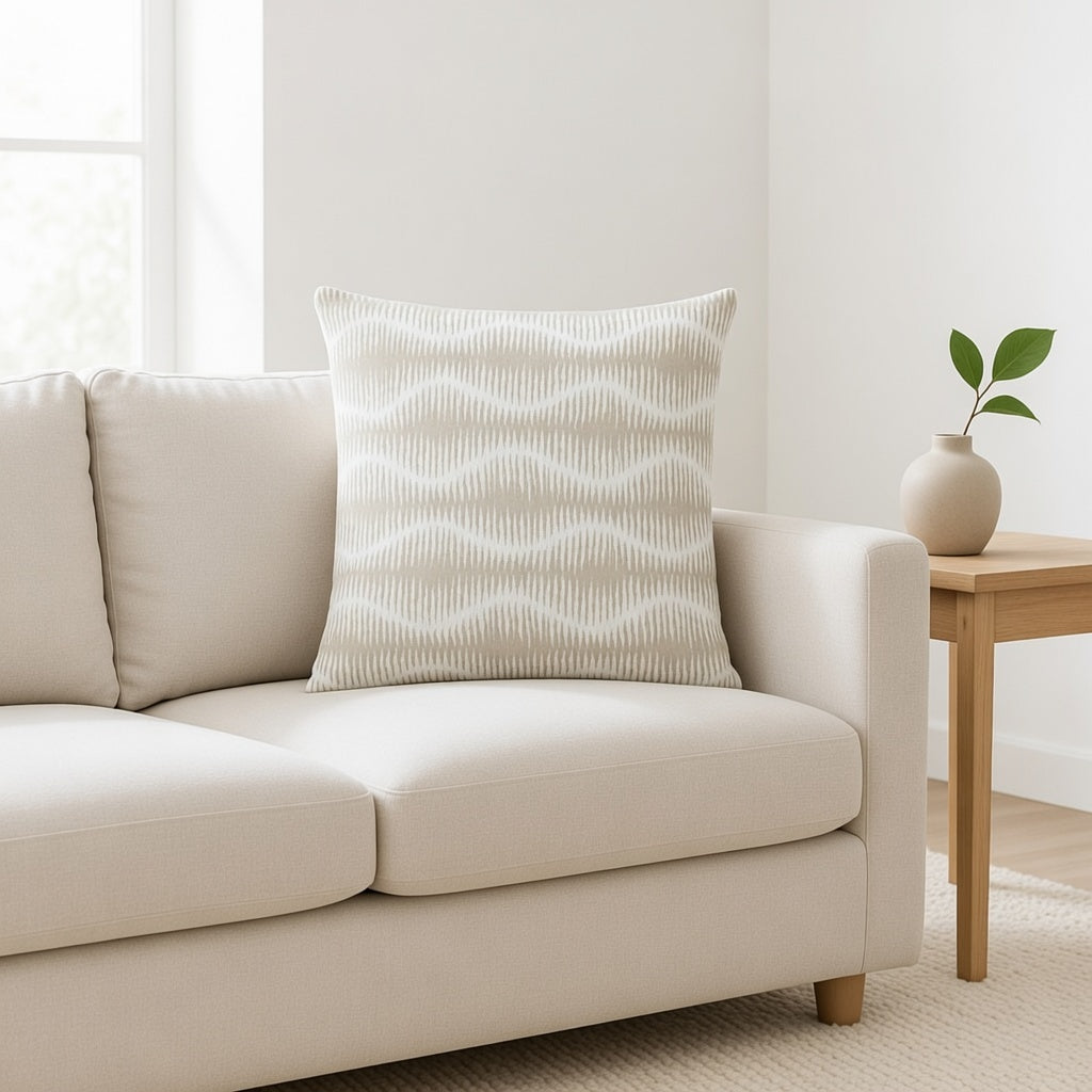 Pack de 2 Funda de cojín jacquard 45x45