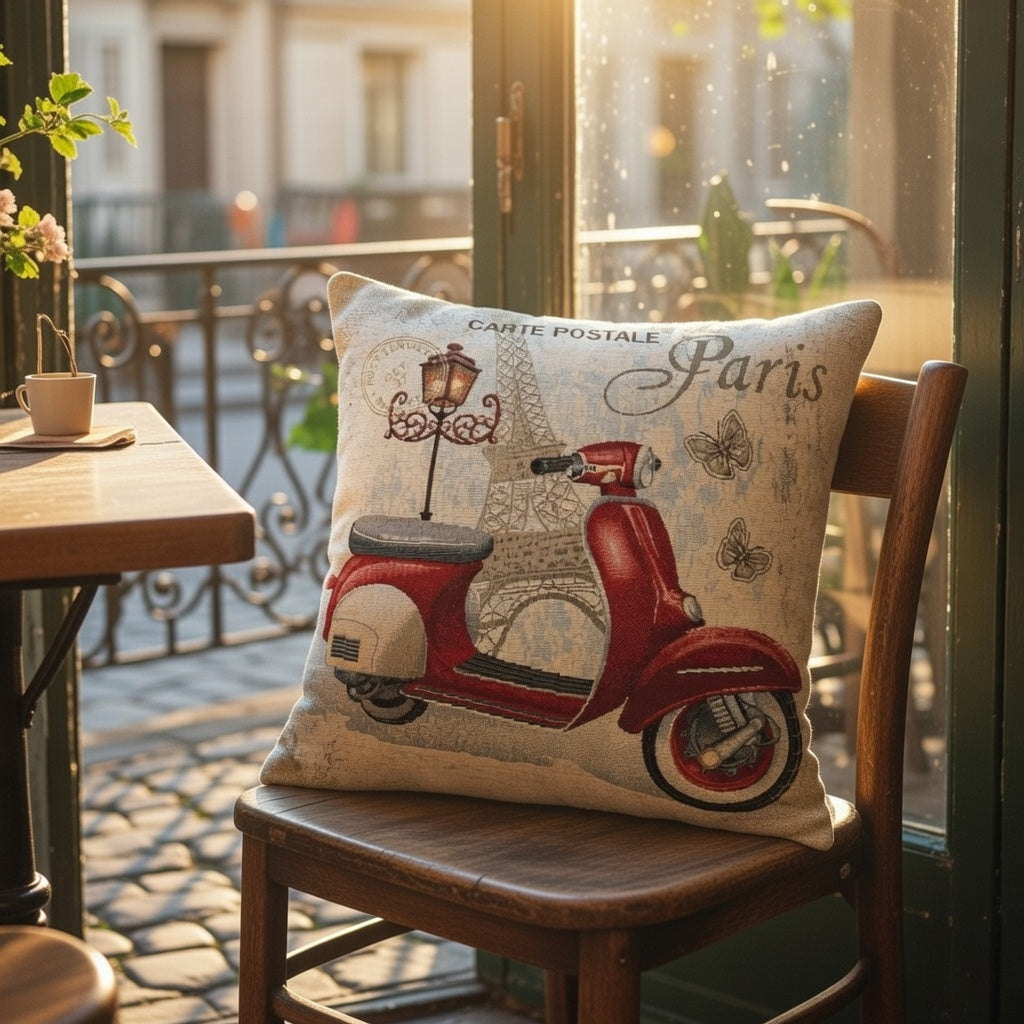 Pack de 2 Funda de cojín gobelino 45x45