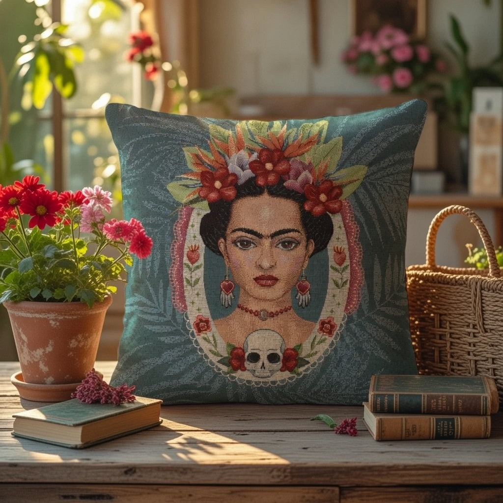 Pack de 2 Funda de cojín gobelino 45x45