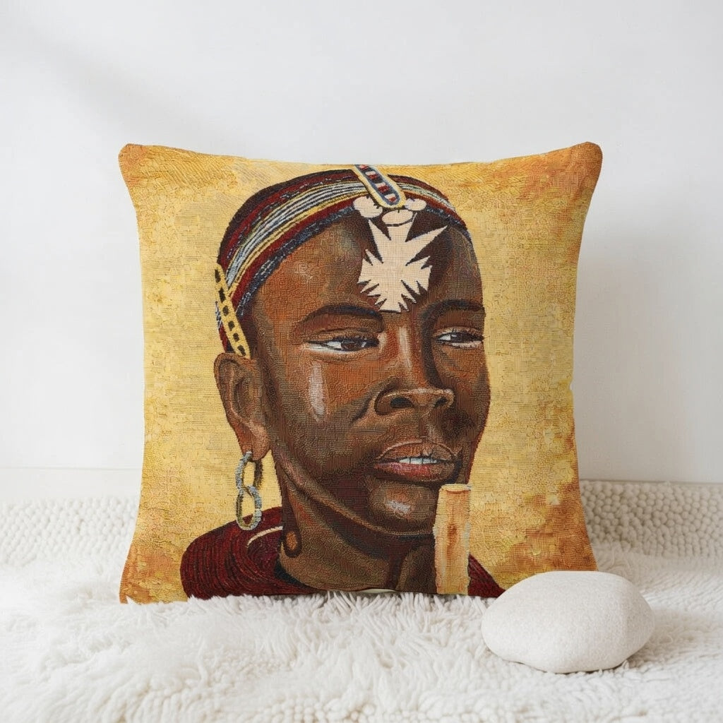 Pack de 2 Funda de cojín gobelino 45x45