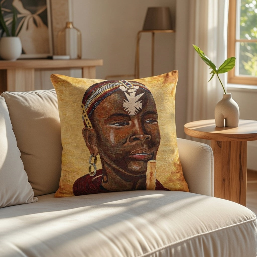 Pack de 2 Funda de cojín gobelino 45x45