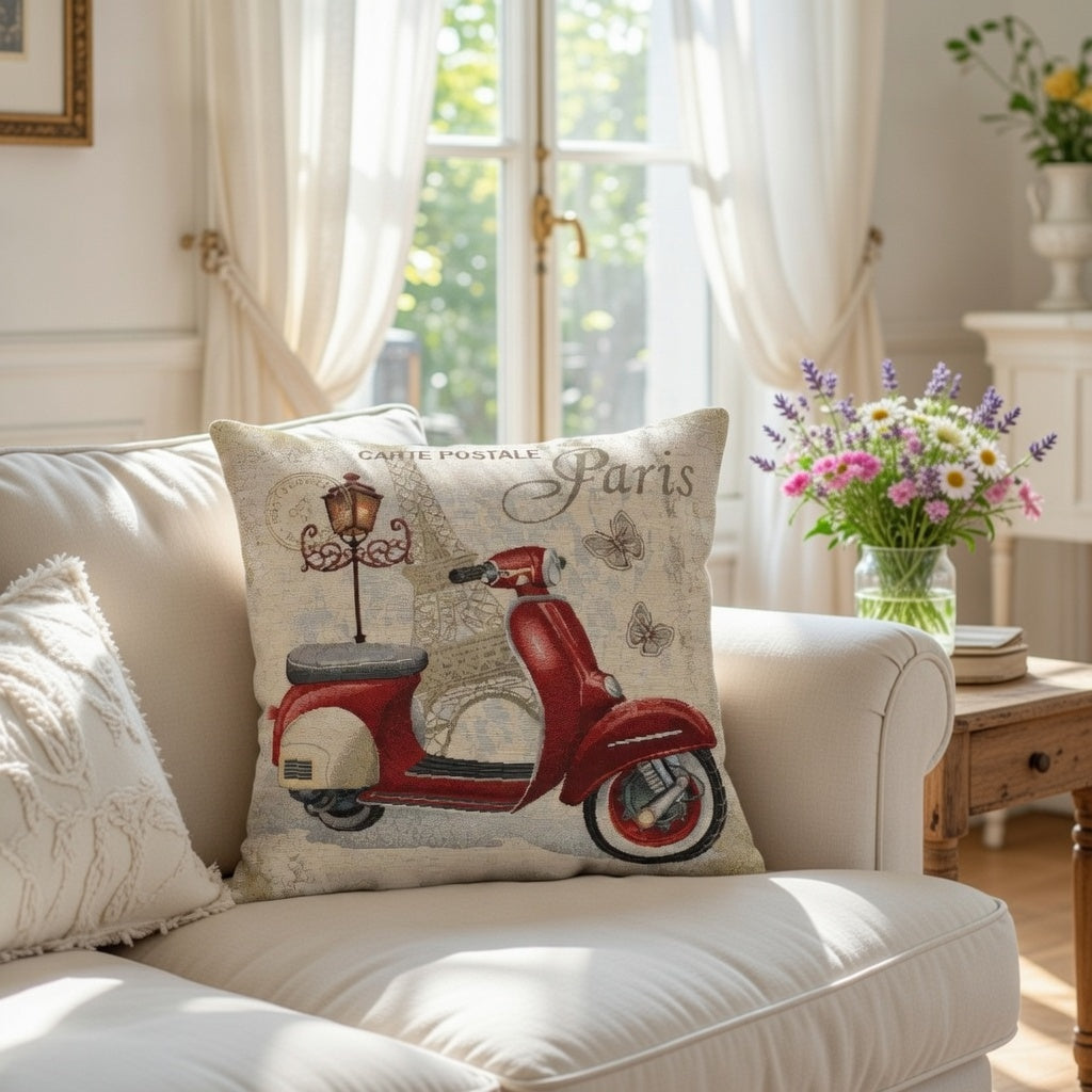 Pack de 2 Funda de cojín gobelino 45x45